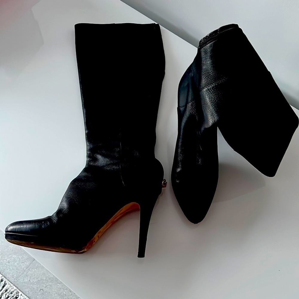 Jimmy Choo tall black boots